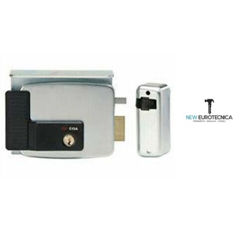 Serratura elettrica elettroserratura cancelli cisa art11721 destra entr mm70