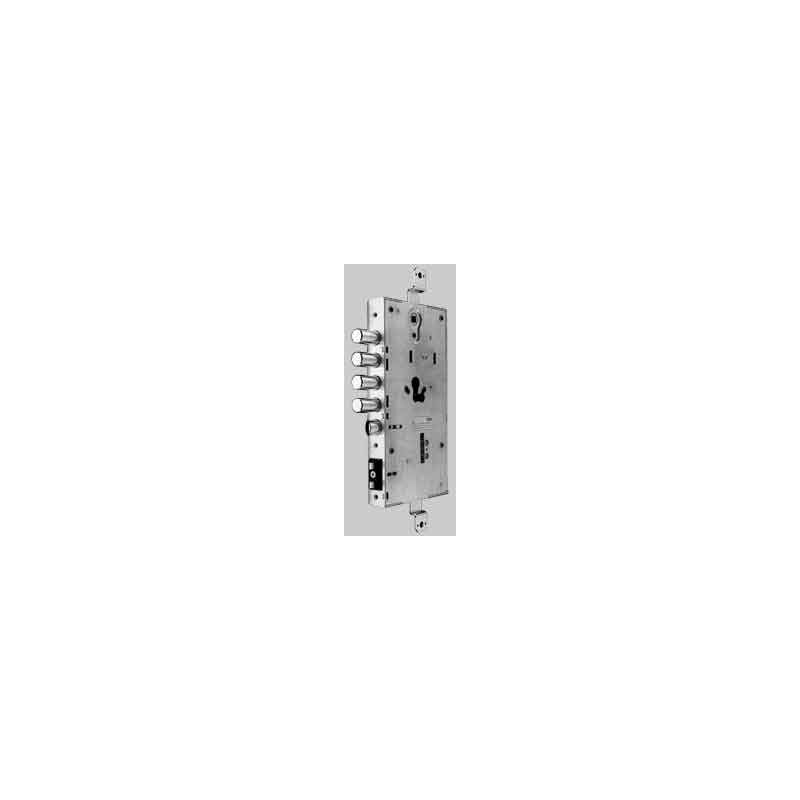 Image of Brico Dea - serratura elettronica motorizzata per porte blindate 'X1R smart' iseo E63 - Scatola 136x262 mm