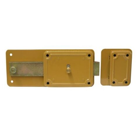 SERRATURA FERROGLIETTO 'P-CF' P50 -5 mand.E70 DX scroc.45°incorp. FF 2 PZ