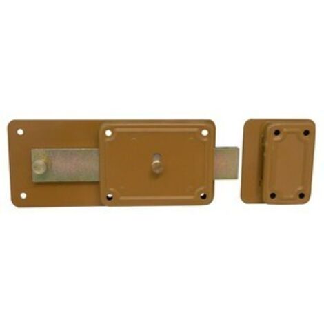 SERRATURA FERROGLIETTO 'P-CF' P60 - 6 mand.E60 Dx solo catenaccio FF 2 PZ