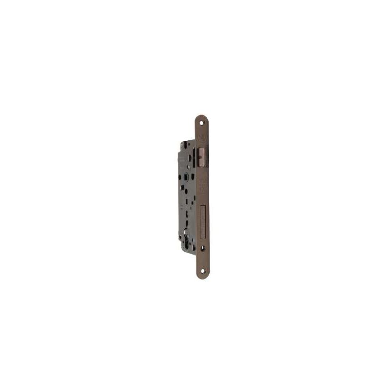 Image of Serratura Foro Yale Bordo Tondo Mm.22 Entrata Mm.35 Bronzata