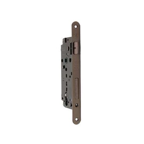 Serratura Foro Yale Bordo Tondo Mm.22 Entrata Mm.40 Bronzata