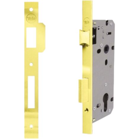 Serratura in acciaio a infilare per porte YALE 52X - 40 mm