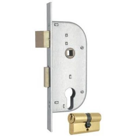 Serratura infil. cancelli 2 mand. e scr. sep. + quadro cil. sag. 148 - mm.32 (148.32.0)