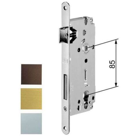 Serratura Inf.Legno Duo E40 Bronzata 851 Agb