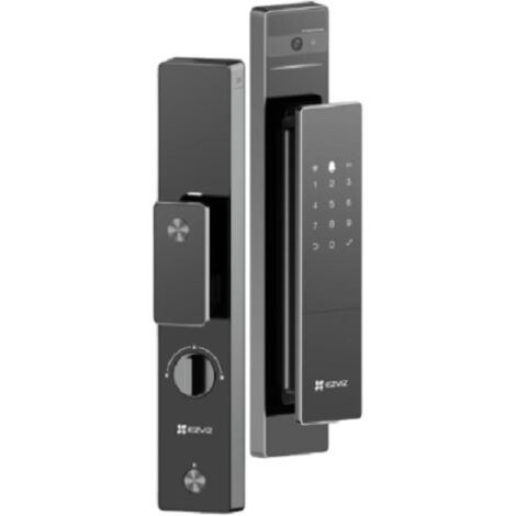 Serratura Intelligente Porta Blindata Ezviz CS-DL50FVS Smart Lock Wifi Bluetooth Riconoscimento Facciale Impronte Digitali Codici di Accesso