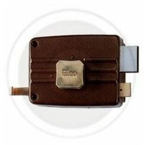 serratura Iseo 401 per portone da applicare a legno 50 mm porta portoncino