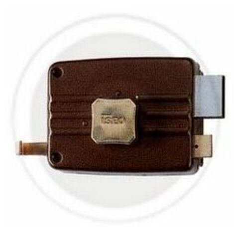 serratura Iseo 401 per portone da applicare a legno 70 mm porta portoncino