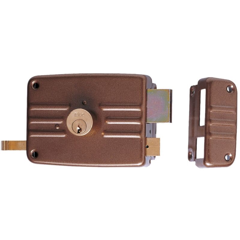 SERRATURA PORTONCINO DA APPLICARE ART. 432 3 mandate Sx - E 70 ISEO 2 PZ