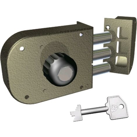 Serratura Legno Applicare 1600 Cr C.Pompa M2+ Pomolo E.Mm 60 Sx - 1 Pz