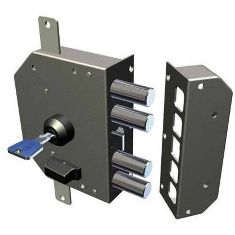 Serratura legno applicare 3250 K55/34 cr