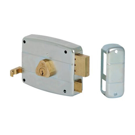 SERRATURA LEGNO APPLICARE 50521 CISA  C.TONDO FISSO M2+TIRANTE E.MM 60 DX