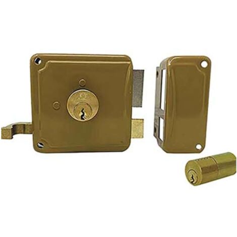 SERRATURA LEGNO APPLICARE P20 FACCHINETTI - C.FISSO M2+TIRANTE E.MM 60 SX - 1 pezzo