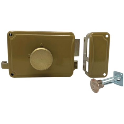 SERRATURA LEGNO APPLICARE P22 2030 FACCHINETTI - C.TONDO STACCATO M2+SCR DX E.MM 70 - 1 pezzo