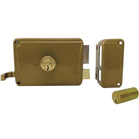 SERRATURA LEGNO APPLICARE P30 FACCHINETTI - C.FISSO M3+TIRANTE E.MM 70 SX - 1 pezzo