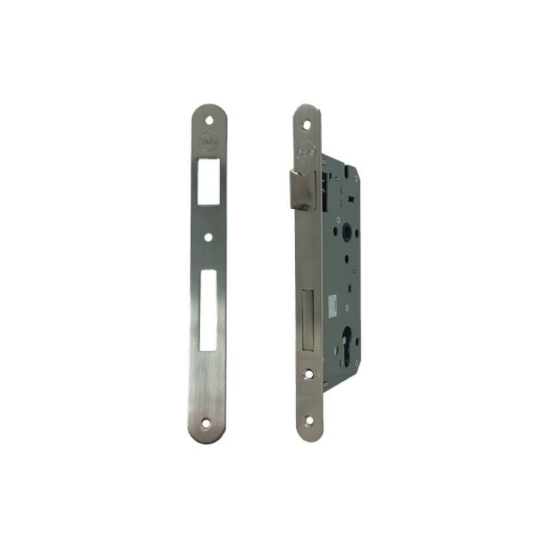 Yale - Serratura legno infilare 52x b.t nichelato