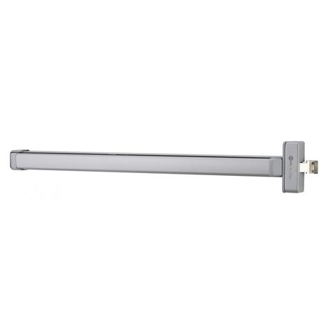 Serratura maniglione antipanico S-Push per porta d'ingresso, 1 pz. reversibile, grigio - THIRARD