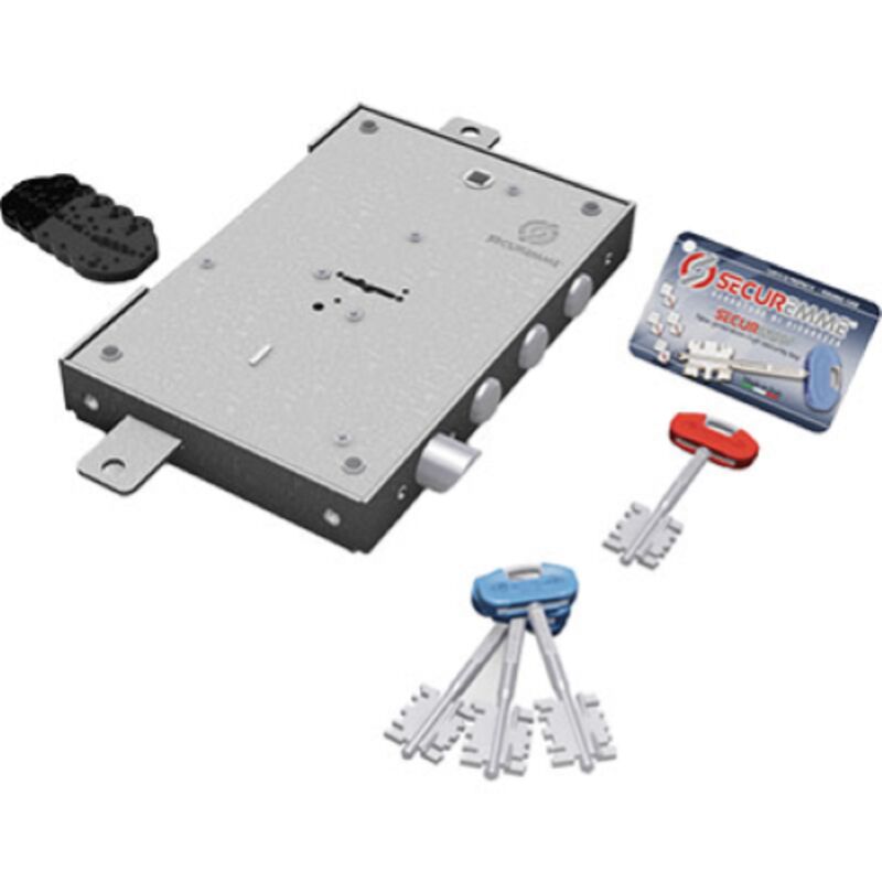 Securemme Serratura Triplice Applicare Per Porte Blindate A D.mappa...