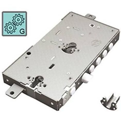 SERRATURA METALLO APPLICARE 2681 SECUREMME - DOPPIO F.SAG M3 TRIPL+SCR IP.MM 28 E.MM 63 DX/SX - 1 pezzo