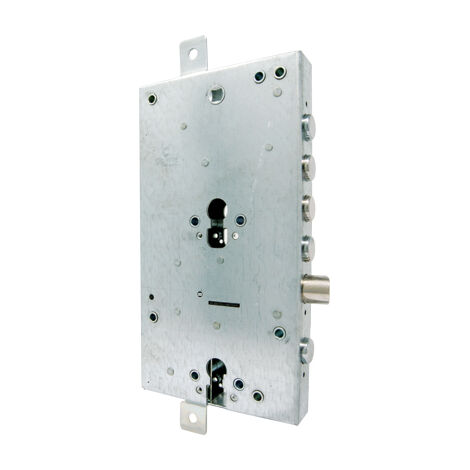 Serratura metallo applicare 50228 cipierre doppio f.sagom m2 tripl+scr ip.mm 28 e.mm 63 dx/sx