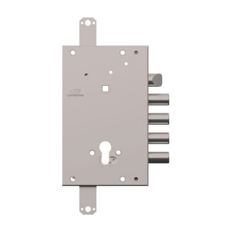 Serratura metallo applicare cs128 cipierre f.sagom m2 tripl+scr ip.mm 28 e.mm 63 dx/sx