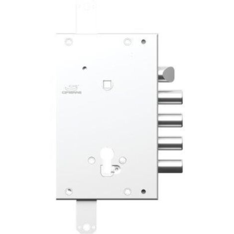 Serratura metallo applicare cs128 cipierre f.sagom m2 tripl+scr ip.mm 28 e.mm 63 dx/sx Cipierre