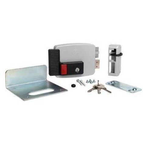 SERRATURA METALLO APPLICARE ELETTRICA 11761N CISA - ZINC C.TONDO FISSO M2+SCR+TETT E.MM 50/80 DX - 1 pezzo