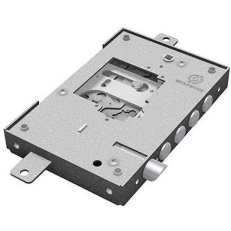 SERRATURA METALLO APPLICARE NUDA 2500 SECUREMME - S/CUORE TRIPL+SCR IP.MM 28 E.MM 63 DX  - 1 pezzo