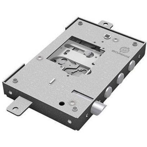 SERRATURA METALLO APPLICARE NUDA 2500 SECUREMME - S/CUORE TRIPL+SCR IP.MM 37 E.MM 63 SX - 1 pezzo