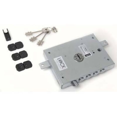 Serratura Metallo Applicare Ser 611 Dierre Atra Dm M4 Tripl+Scr Ip.Mm 28 E.Mm 63 Dx - 1 Pz