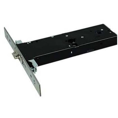SERRATURA METALLO INFILARE 11170 OMEC - B.Q INOX F.MM25 F.S M4 TRIP+SCR+Q8 H.MM 64 E.MM110 - 1 pezzo