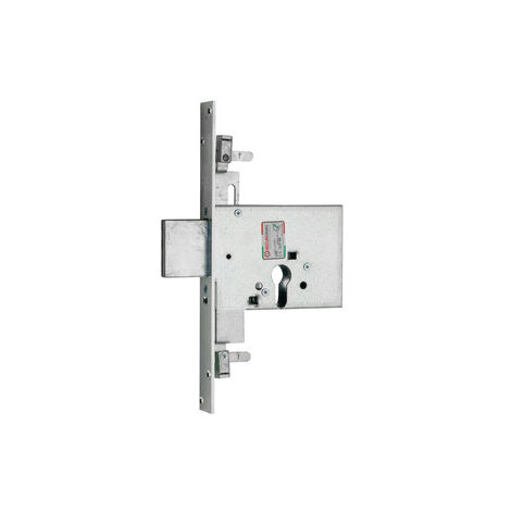 Serratura Metallo Infilare 2053 Securemme B.Q Zinc F.Mm 25 F.Sagom M3 Tripl H.Mm 82 E.Mm 60 - 1 Pz