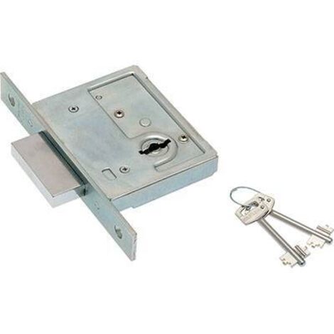 Serratura metallo infilare 4000 sab b.q zinc f.mm 22 dm m2 h.cm 94 e.mm 50 Sab serrature