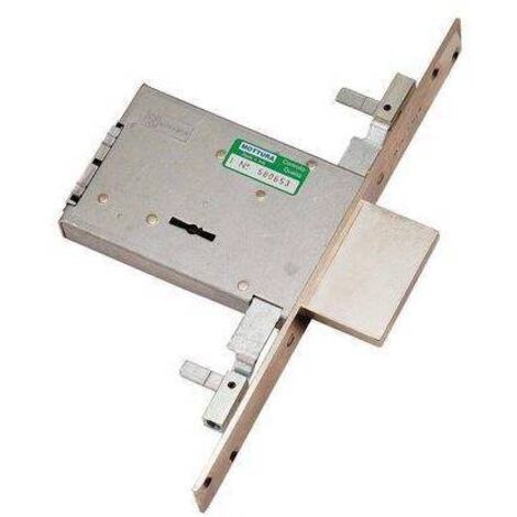 SERRATURA METALLO INFILARE 40706 MOTTURA - B.Q ZINC F.MM 25 DM M4 TRIP. H.MM 80 E.MM 70 - 1 pezzo