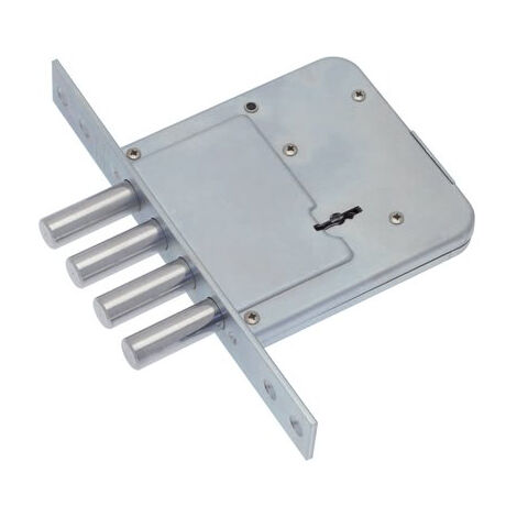 Serratura metallo infilare 454 sab b.q zinc f.mm 25 dm m4 h.cm 110 e.mm 60