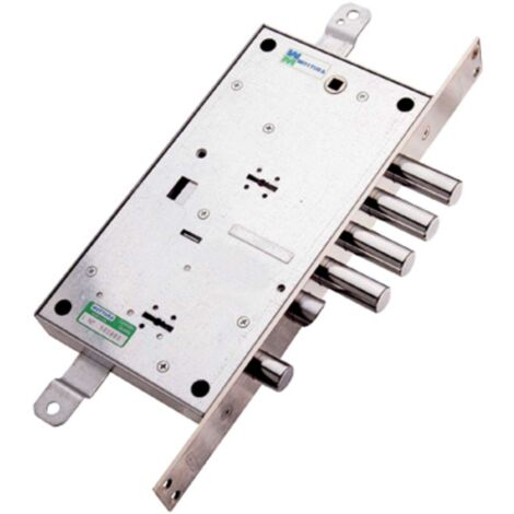 SERRATURA METALLO INFILARE 54795 MOTTURA - DM+DM M4 TRIPL+SCR IP.MM 28 E.MM 63 DX - 1 pezzo