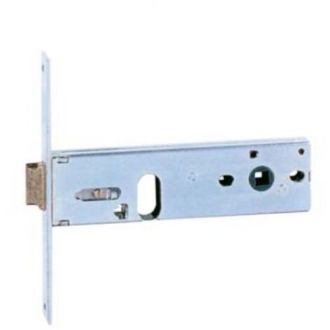 SERRATURA METALLO INFILARE 7041S ISEO - B.Q ZINC F.MM 16 F.OVALE M2+SCR H.MM 44 E.MM 80 - 1 pezzo