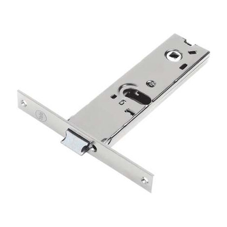 SERRATURA METALLO INFILARE 87502 YALE • B.Q INOX F.MM 22 F.OVALE M2+SCR H.MM 44 E.MM 70