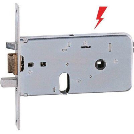 SERRATURA METALLO INFILARE ELETTRICA 550 ISEO - B.Q ZINC F.MM 16 F.OVALE M2+SCR H.MM 76 E.MM 60 - 1 pezzo