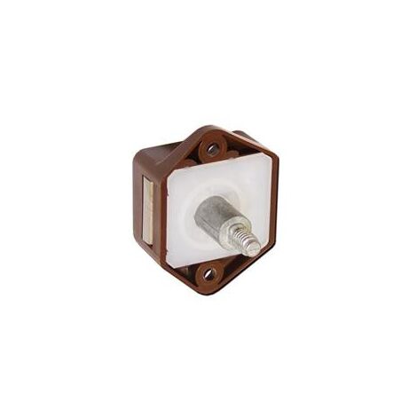 Serratura mini push- lock marrone