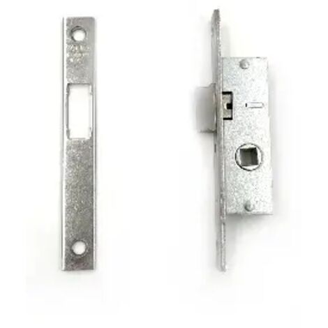 SERRATURA MONTANTE INFILARE 113 WELKA - B.Q CROMO F.MM 16 SCR+Q8  E.MM 15 - 1 pezzo