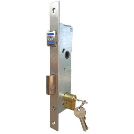 SERRATURA MONTANTE INFILARE 2505 IBFM - B.Q ZINC F.MM 22 C.SAG M1+SCR+Q8 E.MM 20 - 1 pezzo