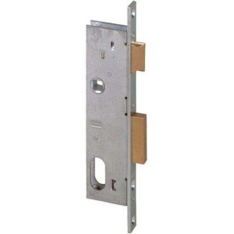 SERRATURA MONTANTE INFILARE 44225 CISA - B.Q ZINC F.MM 16 F.OVALE M2+SCR+Q8 E.MM 25 - 1 pezzo