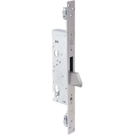SERRATURA MONTANTE INFILARE 46820 CISA - B.Q INOX F.MM 22 F.SAGOM M1 TRIPL E.MM 35