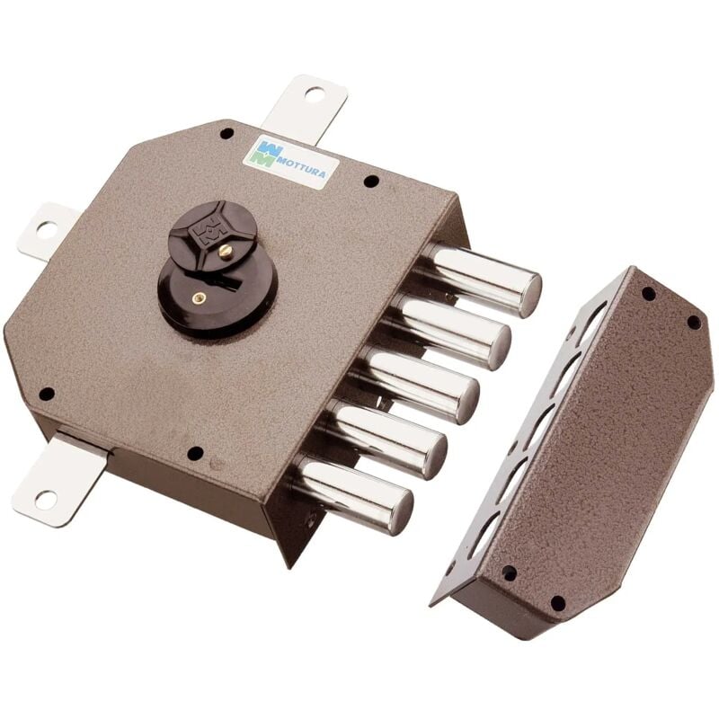 Serrature a doppia mappa 540D - Mano sinistra - Entrata 60 mm. - 5 punti chiusura