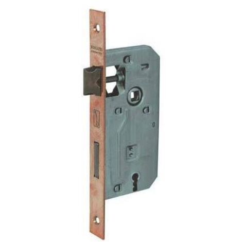 SERRATURA PATENT B.QUADRO BRONZATO 042P BONAITI • I.MM 70 F.MM 22 E.MM 50