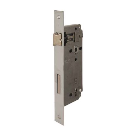 Serratura patent b.quadro cromo opaco 040p bonaiti i.mm 90 f.mm 22 e.mm 50