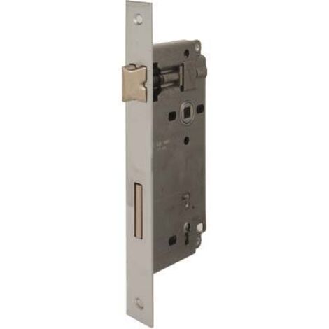 Serratura patent b.quadro cromo opaco 040p bonaiti i.mm 90 f.mm 22 e.mm 50 Bonaiti