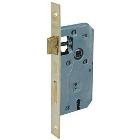 SERRATURA PATENT B.QUADRO OTTONATO 042P BONAITI • I.MM 70 F.MM 22 E.MM 50