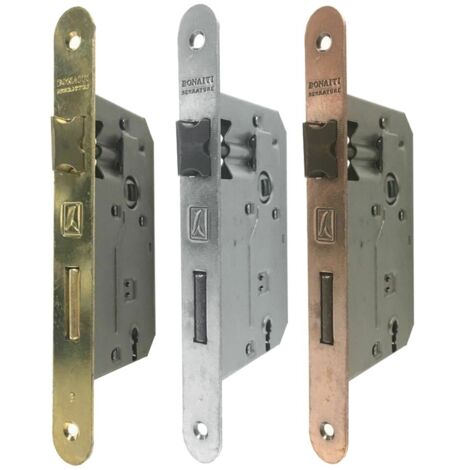 SERRATURA 'PATENT' B.T. bronzato verniciato E 35